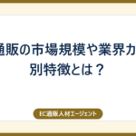 EC・通販の市場規模や業界カテゴリ別特徴とは？